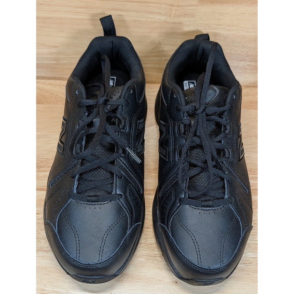 New Balance 608v5 Mens 8 4E Extra Wide Black Slip Resistant Work Shoes MX608AB5 - Picture 4 of 10